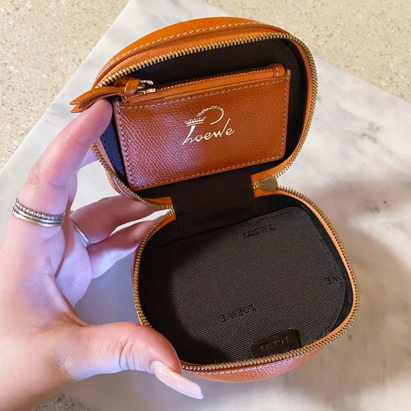 Loewe Accessories - Auth. Loewe ULTRA RARE Orange Coin Pouch Set